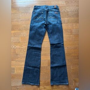 7 For All Mankind Dark Blue Jeans